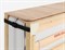Раскладушка деревянная Основа сна Big ВЕНГЕ  (200x90х43см)+чехол+ремешок - фото 41660