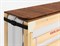 Раскладушка деревянная Основа сна Big ОРЕХ   (200x90х43см)+чехол+ремешок - фото 41706