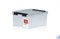 Ящик пластиковый с крышкой "RoxBox" 2,5 л, прозрачный 210х170х105мм - фото 41904
