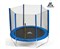 Батут DFC Trampoline Fitness 5ft наружн.сетка, синий (152см) 5FT-TR-B - фото 44475