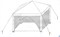 Тент-шатер с москитной сеткой GK-001B -1 (3х3м) - фото 57421