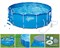 Каркасный бассейн SummerEscapes P20-1248-B+фильт насос, лестница, тент, подстилка, набор для чистки, скиммер (366х122) - фото 57467