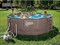 Каркасный бассейн SummerEscapes P20-1548-S + песочный фильтр, лестница, тент, подстилка, набор для чистки, скиммер (457х122см) - фото 58215