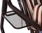 Садовые качели Рандеву Стандарт шоколад (труба 40мм) (212х128х172) - фото 58848