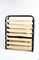 Раскладушка с матрасом Агата ПЛЮС 80 с рег.  подголовником (200x80x38) - фото 61092
