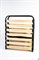Раскладушка с матрасом Агата ПЛЮС 90 с рег.  подголовником (200x90x38) - фото 61123