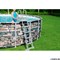 Каркасный бассейн Bestway 56883 + картриджный насос-фильтр, лестница, тент (610х132) - фото 61370