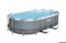 Каркасный бассейн на опорах Power Steel Bestway 56620 + фильтр-насос, лестница ( 427х250х100) - фото 61565