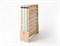 Раскладушка деревянная Основа сна Big ОРЕХ   (200x90х43см)+чехол+ремешок - фото 62694
