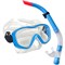 E33109-1 Набор для плавания юниорский маска+трубка (ПВХ) (синий) - фото 64004
