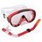 E39246-2 Набор для плавания юниорский маска+трубка (ПВХ) (красный) - фото 64013