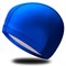 Шапочка для плавания ПУ одноцветная (Синяя) B31516 - фото 66065