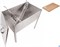 Мангал-коптильня "Эконом" сталь 0,5мм, 6 шампуров (коробка) - фото 68865