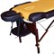 Массажный стол DFC NIRVANA, Relax, дерев. коричн.ножки, цвет горчичный с коричневым TS20112_MB - фото 69852