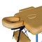 Массажный стол DFC NIRVANA, Elegant LUXE, 186х70х4 см, алюм. ножки, цвет горчичный (Mustard),  TS2010_M - фото 70857