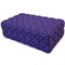 Йога блок твердый резной (фиолетовый) 220х130х70мм., из вспененного ЭВА D34496-1 - фото 73774
