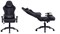 Кресло игровое Cactus CS-CHR-030BLS цвет: черно-серебристый, обивка: эко.кожа, крестовина: металл пластик черный - фото 75020