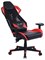 Кресло игровое Cactus CS-CHR-090BLR цвет: черно-красный, обивка: эко.кожа/сетка, крестовина: пластик пластик черный - фото 75066