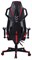 Кресло игровое Cactus CS-CHR-090BLR цвет: черно-красный, обивка: эко.кожа/сетка, крестовина: пластик пластик черный - фото 75068