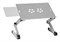 Стол для ноутбука Cactus CS-LS-T8 серебристый (27x42см) - фото 75173