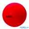 Мяч для художественной гимнастики однотонный, d=19 см (красный) - фото 75578