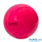 Мяч для художественной гимнастики однотонный, d=19 см (розовый) - фото 75580