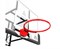 Кольцо баскетбольное DFC R5 с амортизацией , диаметром 45 см (18") - фото 76032