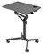 Стол для ноутбука Cactus VM-FDS101B столешница МДФ черный 70x52x105см (CS-FDS101BBK) - фото 76510