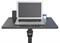 Стол для ноутбука Cactus VM-FDS101B столешница МДФ черный 70x52x105см (CS-FDS101BBK) - фото 76512