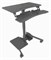 Стол для ноутбука Cactus VM-FDS108 столешница МДФ черный 71x39.2x110см (CS-FDS108BBK) - фото 76533