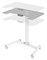 Стол для ноутбука Cactus VM-FDE101 столешница МДФ серый 80x60x123см (CS-FDE101WGY) - фото 76557