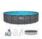 Bestway 561KC / Каркасный бассейн  "APX" 365 / 549х132см /+ песочный фильтр-насос, лестница, тент, полисферы - фото 85404