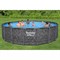 Bestway 561KC / Каркасный бассейн  "APX" 365 / 549х132см /+ песочный фильтр-насос, лестница, тент, полисферы - фото 85412