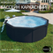 Морозоустойчивый бассейн MAGIC POOL / 460х132 см / скиммер, тент, подложка, песочный фильтр / цвет графит / KITPR4613G - фото 86008