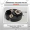 Водонагреватель для бассейна Termopool / Термопул Volcano Pro 50 Bronze (мощность 55 кВт. спираль 37 метров, 24 витка, 108 кг) - фото 86247