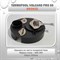 Водонагреватель для бассейна Termopool / Термопул Volcano Pro 30 Bronze (мощность 35 кВт., спираль 25 метров, 16 витков, 88кг) - фото 86269