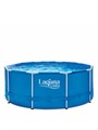 Каркасный бассейн / 396х132 / Laguna Vista P20-1352-B +фильт насос, лестница, тент, подстилка, набор для чистки, скиммер P20-1352-B