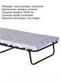 Раскладушка с матрасом Анжелика (190х80х34) 5145