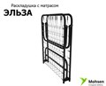 Раскладушка на панцирной сетке Эльза 190х80 см 21521