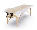 Массажный стол DFC NIRVANA, Relax, дерев. ножки, цвет бежевый + кремовый TS2021D_BC / 186х70х84 см 16968