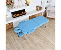 Массажный стол DFC NIRVANA, Elegant LUXE, 186х70х4 см, алюм. ножки, цвет св.голубой (Lt.Blue),  TS2010_Bu  /186х70х84 см 17595
