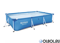 Прямоугольный каркасный бассейн Bestway 56403 (259х170х61) 56403