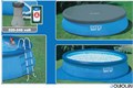 Надувной бассейн для дачи Intex 26168  (457х122см) + фильтр-насос 220 В, лест., настил, тент 26168