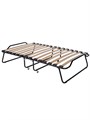 Двуспальная раскладушка с матрасом Симона ПРЕМИУМ с метал.  колесами (190х120х35,7) 12403