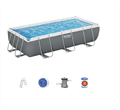 Каркасный бассейн BestWay 56441 + фильтр-насос, лестница (404х201х100) 56441-2