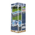 Прямоугольный каркасный бассейн Bestway 5612B  +песочный фильтр-насос , лестница, тент (640х274х132) 5612B