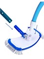 Донный пылесос Chemoform для овальных бассейнов  10 - 5.5 м / щётка, штанга, шланг (12м) 210550 25021