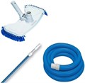 Донный пылесос Chemoform для овальных бассейнов  10 - 5.5 м / щётка, штанга, шланг (12м) 210550 25021