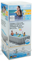 Intex 26790 / Бассейн каркасный Prism Frame / 400х200х122см + фильтр-насос, лестница 26790