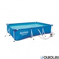 Прямоугольный каркасный бассейн Bestway 56403 (259х170х61) 56403